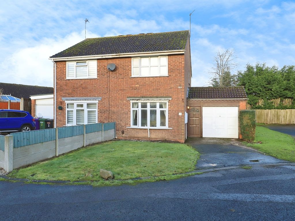 2 bed semi-detached house for sale in Marholm Close, Pendeford, Wolverhampton WV9, £180,000