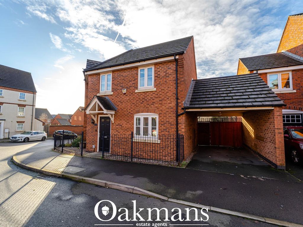 3 bed property for sale in William Barrows Way, Tipton DY4, £245,000