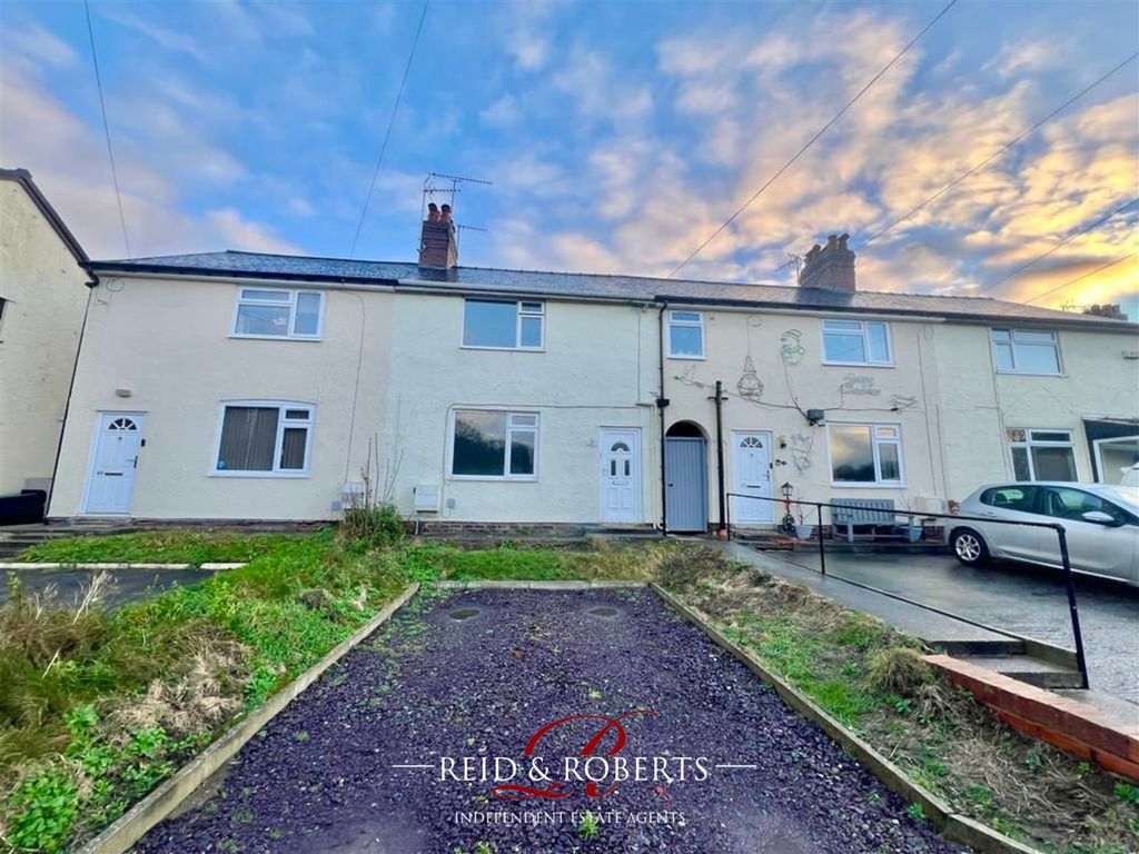 3 bed terraced house for sale in Wrexham Road, Abermorddu, Wrexham LL12, £165,000