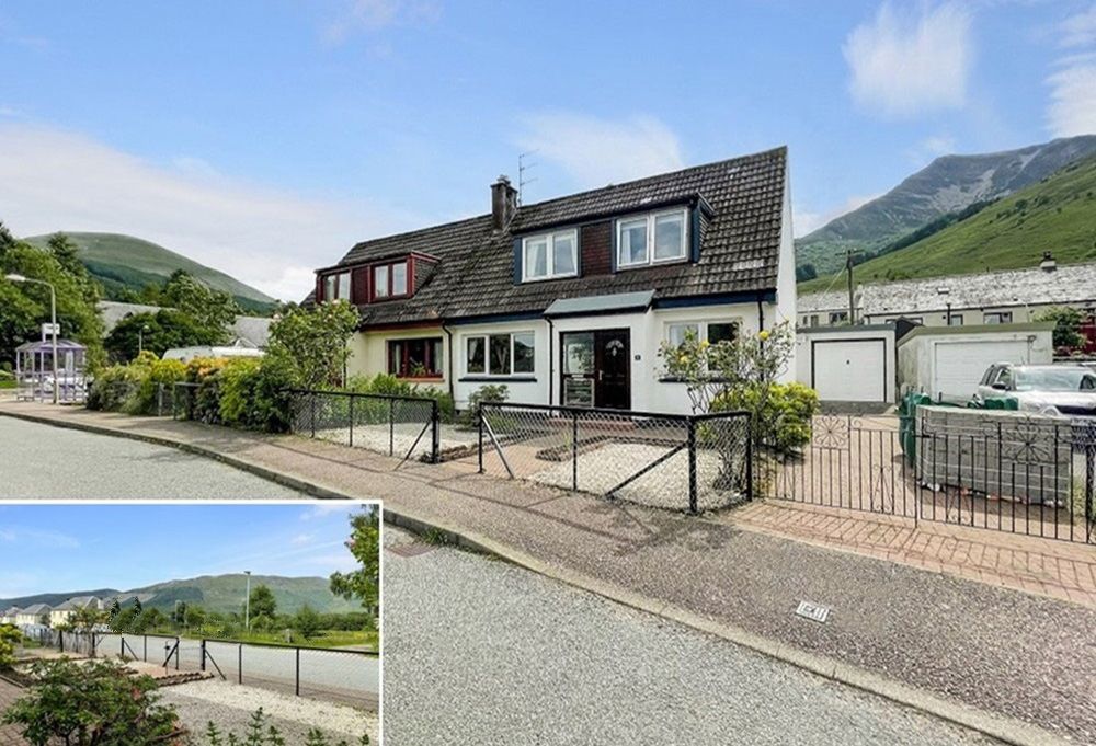 3 bed semi-detached house for sale in West Laroch, Ballachulish PH49, £200,000