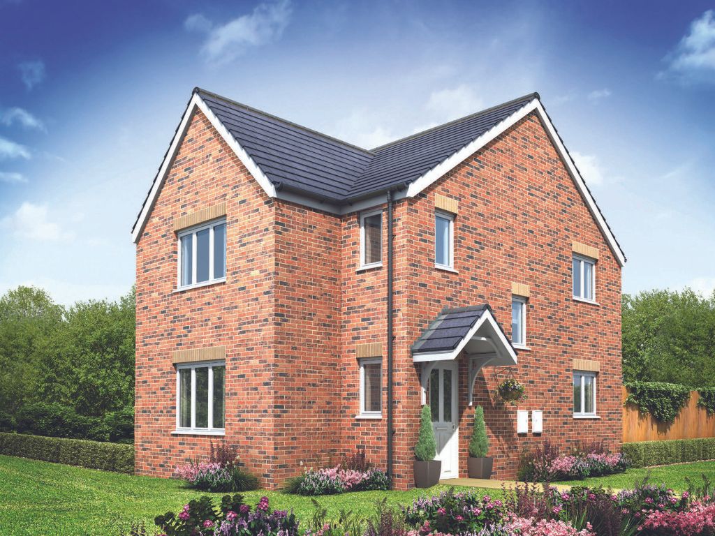 New home, 3 bed detached house for sale in "The Hatfield Corner" at Percy Drive, Amble NE65, £254,950