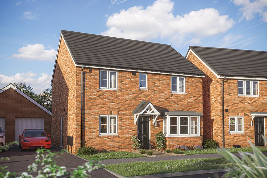 New home, 4 bed detached house for sale in "Pembroke" at Undy, Caldicot NP26, £399,995