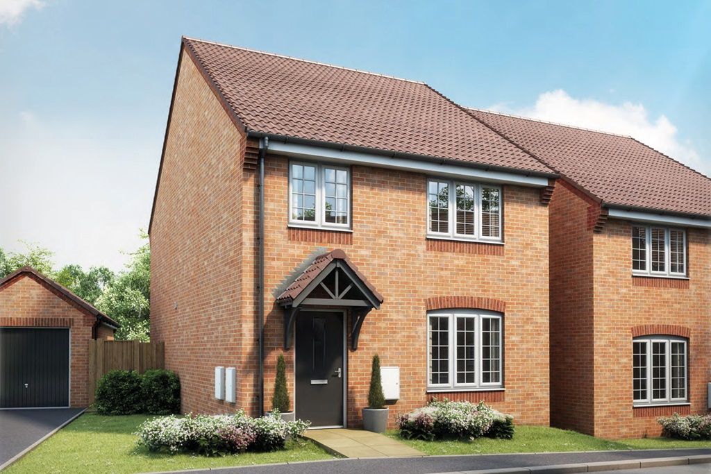 New home, 4 bed detached house for sale in "The Monkford - Plot 163" at Tamworth Road, Keresley End, Coventry CV7, £370,000