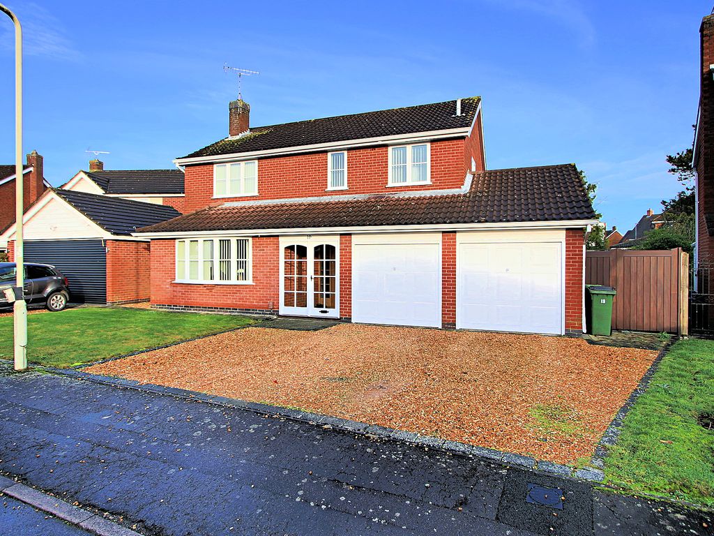 4 bed detached house for sale in Seymour Way, Leicester Forest East, Leicester LE3, £499,950