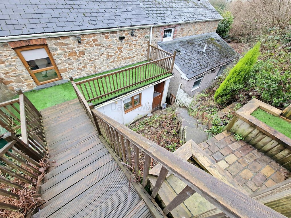 3 bed terraced house for sale in Abergarw Road, Brynmenyn, Bridgend County. CF32, £210,000