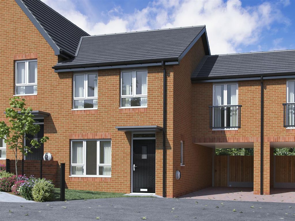 New home, 3 bed mews house for sale in Plot 3, The Oaklands, Bayston Hill, Shrewsbury SY3, £305,000