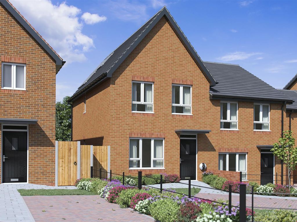 New home, 2 bed semi-detached house for sale in Plot 4, The Oaklands, Bayston Hill, Shrewsbury SY3, £257,500