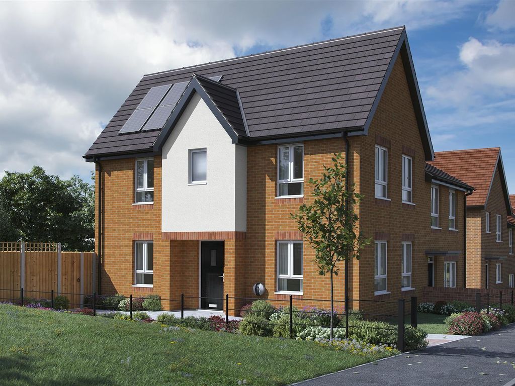 New home, 2 bed semi-detached house for sale in Plot 10, The Oaklands, Bayston Hill, Shrewsbury SY3, £265,000