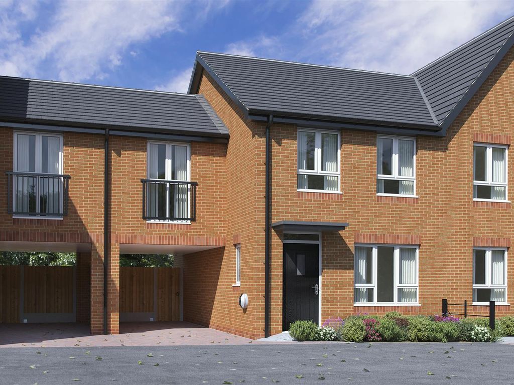 New home, 3 bed mews house for sale in Plot 2, The Oaklands, Bayston Hill, Shrewsbury SY3, £305,000