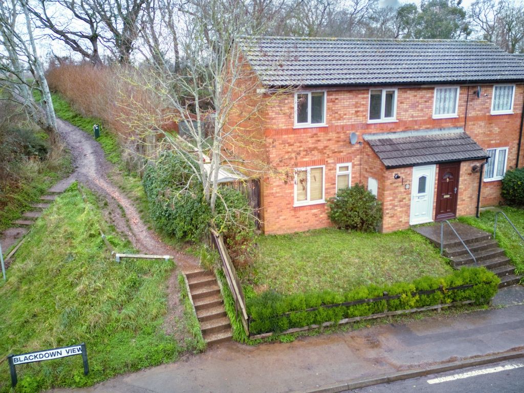 2 bed semi-detached house for sale in 72 Blackdown View, Norton Fitzwarren, Taunton TA2, £220,000