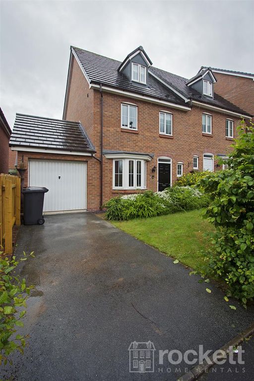 4 bed semi-detached house to rent in Tansey Way, Lyme Valley, Newcastle Under Lyme, Staffordshire ST5, £1,295 pcm