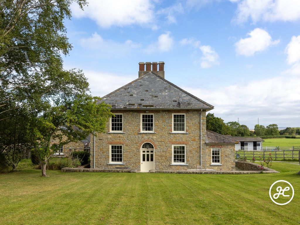 4 bed detached house for sale in Wick, Stolford, Bridgwater - 10 Acres TA5, £950,000