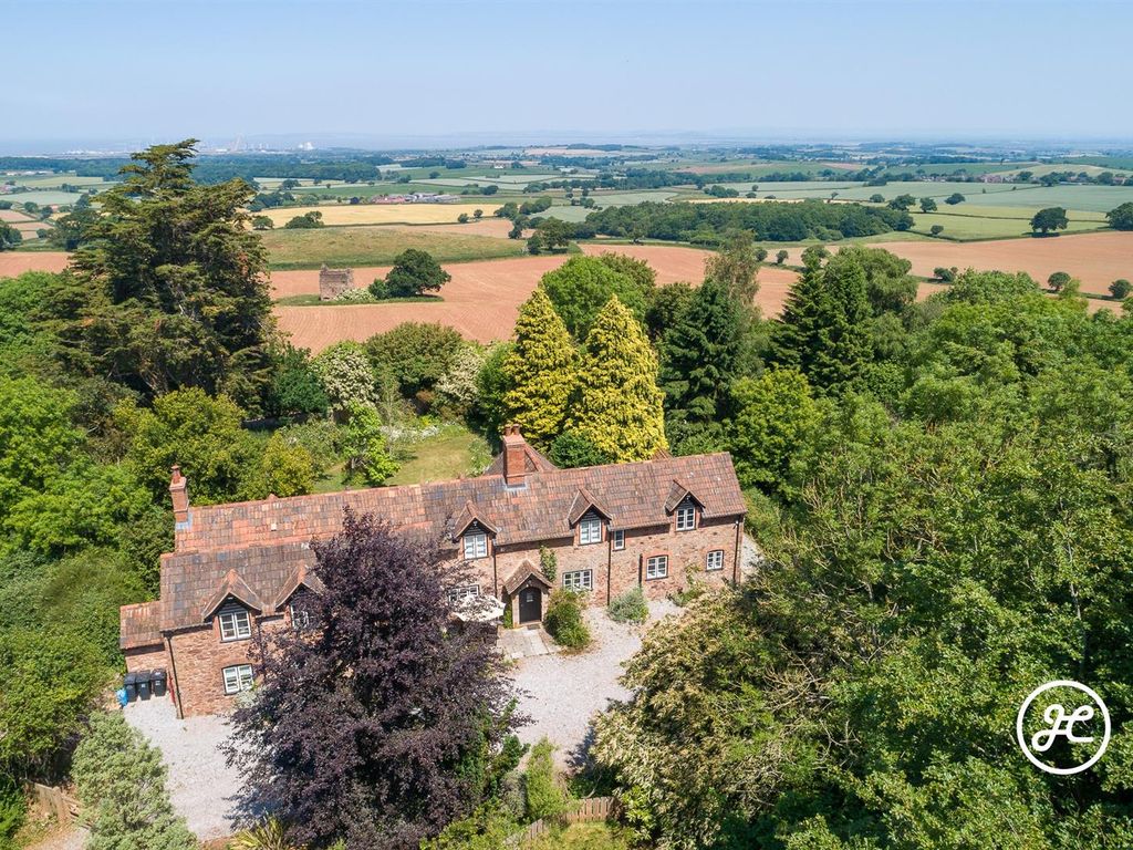 6 bed detached house for sale in Dodington, Nr. Nether Stowey, Somerset - 3 Acres TA5, £925,000