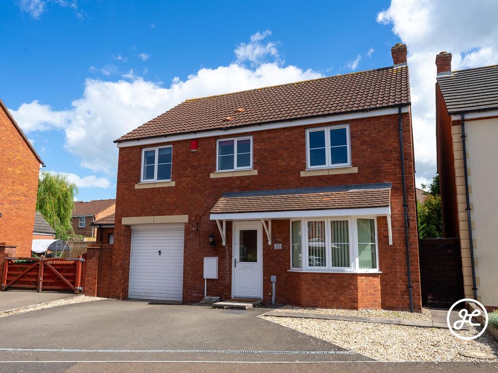 4 bed detached house for sale in Four Acre Meadow, Bridgwater TA6, £318,500