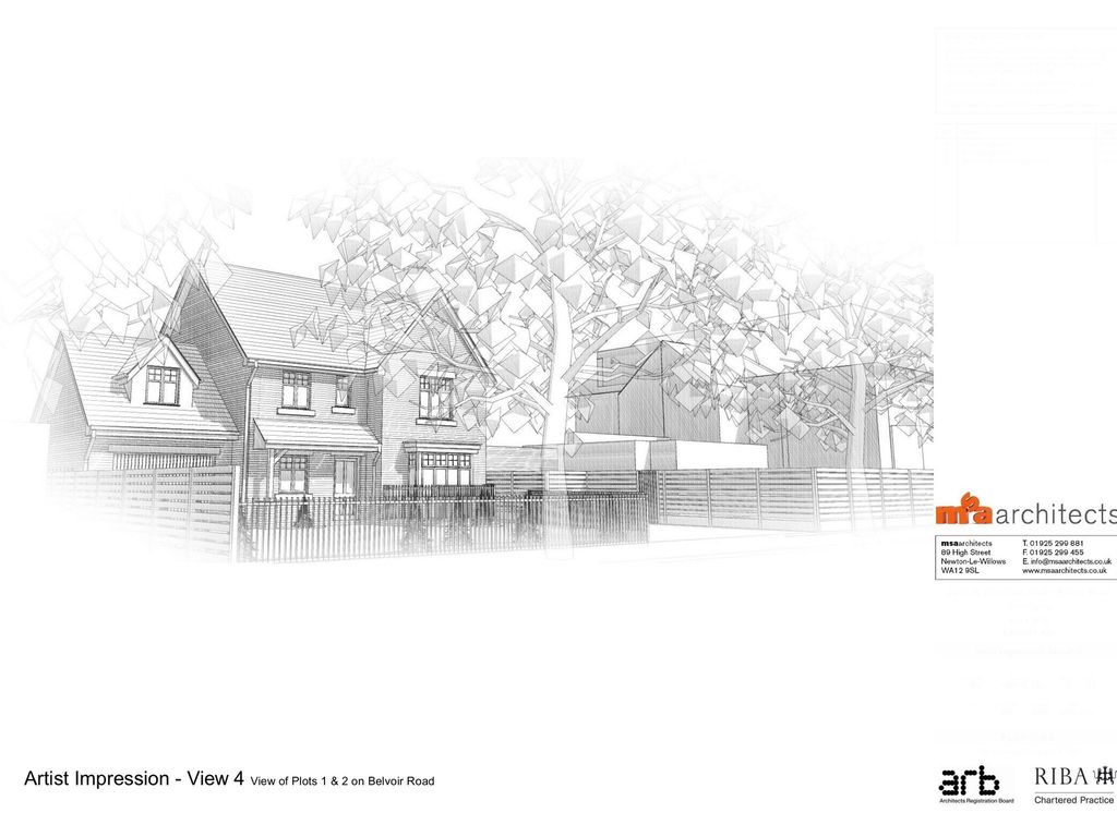 Land for sale in Belvoir Road, Walton WA4, £450,000