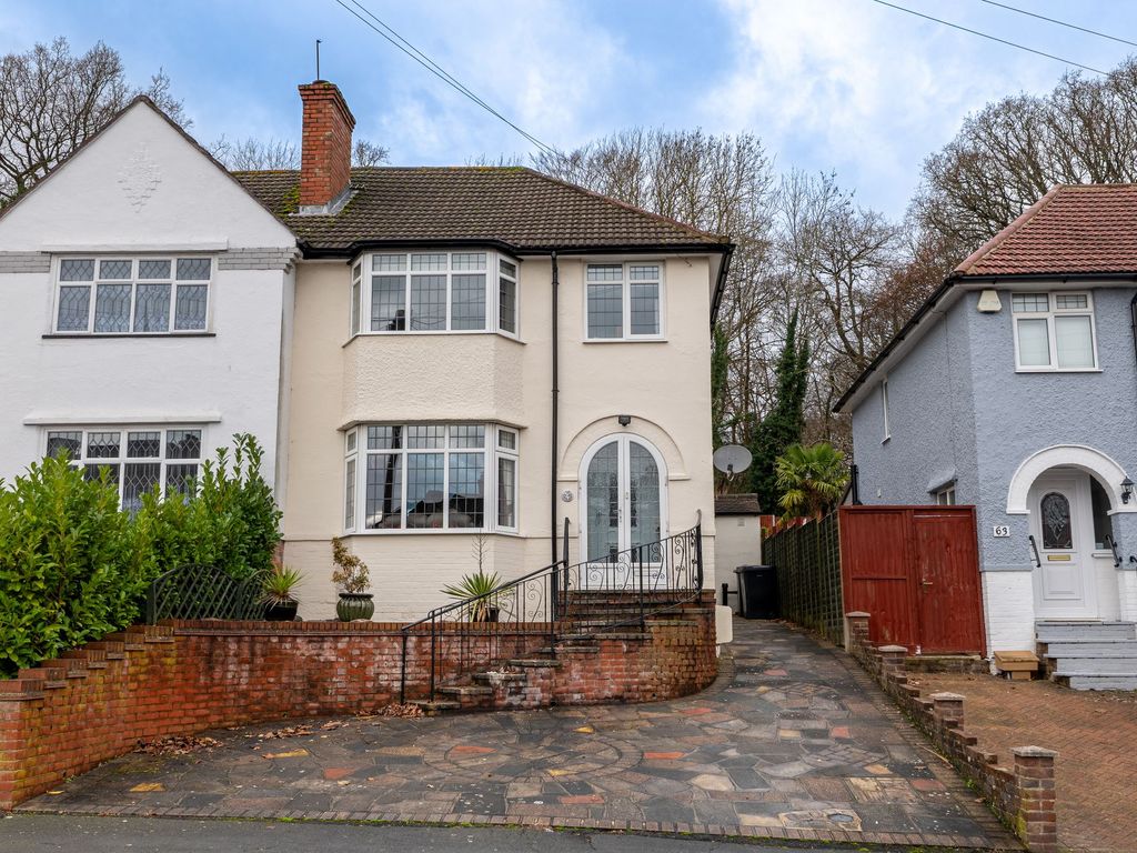 3 bed semi-detached house for sale in Foxearth Road, South Croydon CR2, £500,000