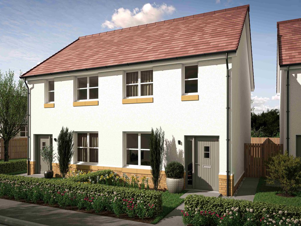 New home, 3 bed semi-detached house for sale in The Almond, Plot 200 At Ben Lawers Drive, East Calder EH53, £255,000