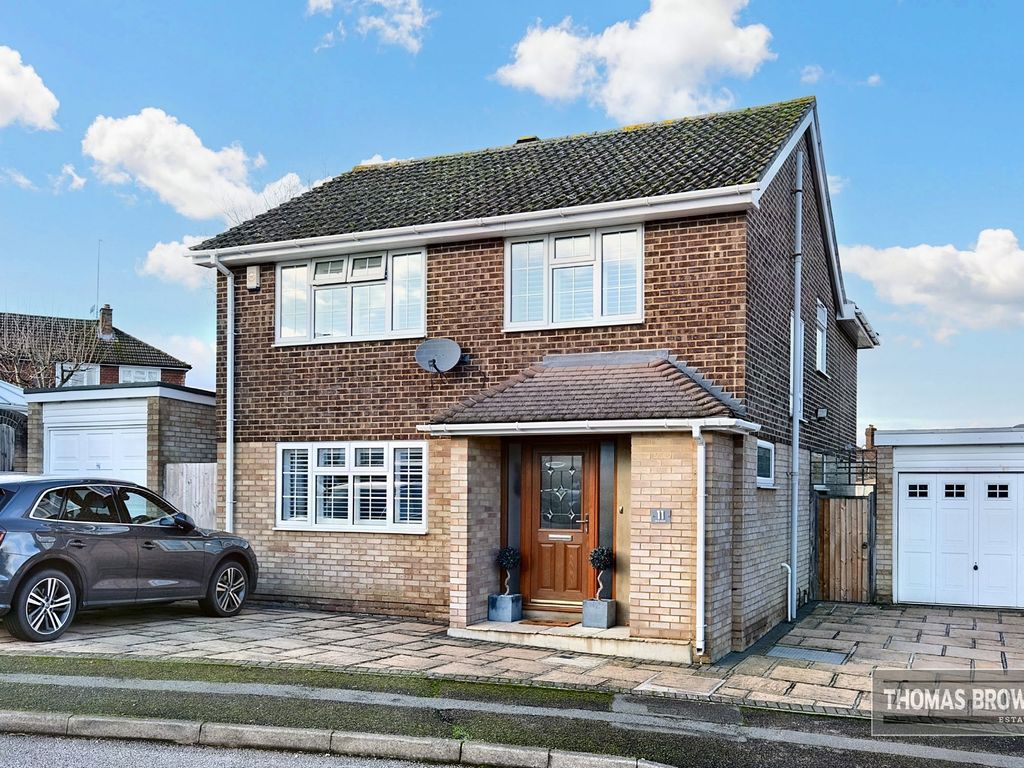 4 bed detached house for sale in Arne Grove, Orpington BR6, £735,000