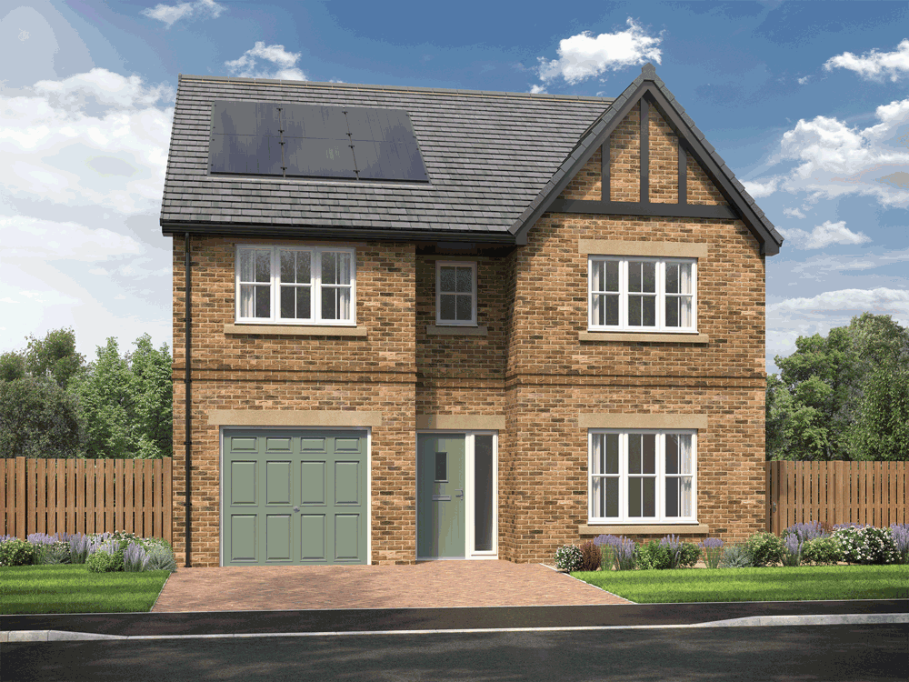 New home, 4 bed detached house for sale in "Hewson" at Durham Lane, Stockton-On-Tees, Eaglescliffe TS16, £367,995