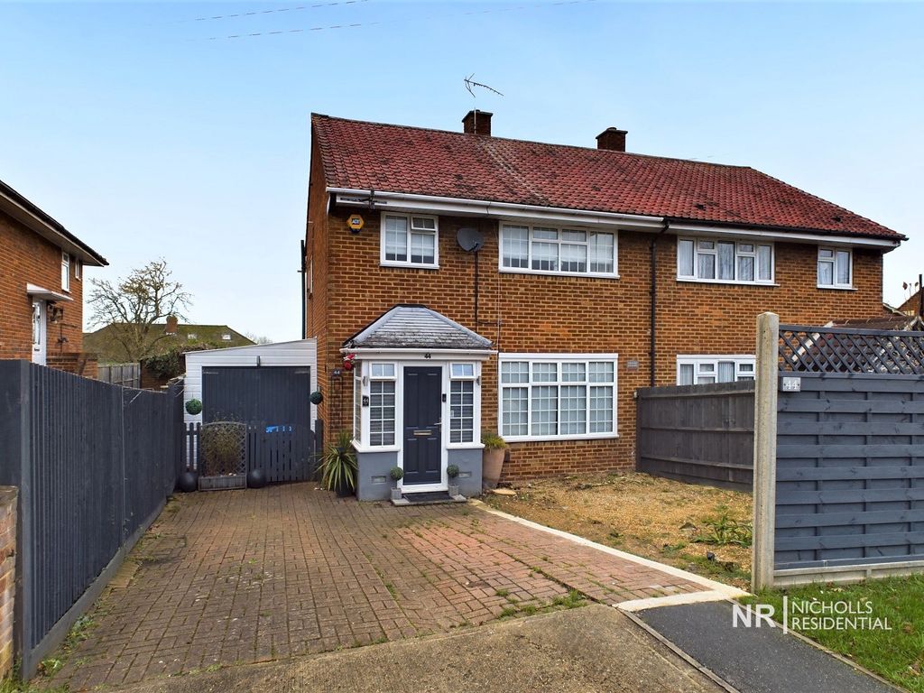 3 bed semi-detached house for sale in Garrison Lane, Chessington, Surrey KT9, £525,000