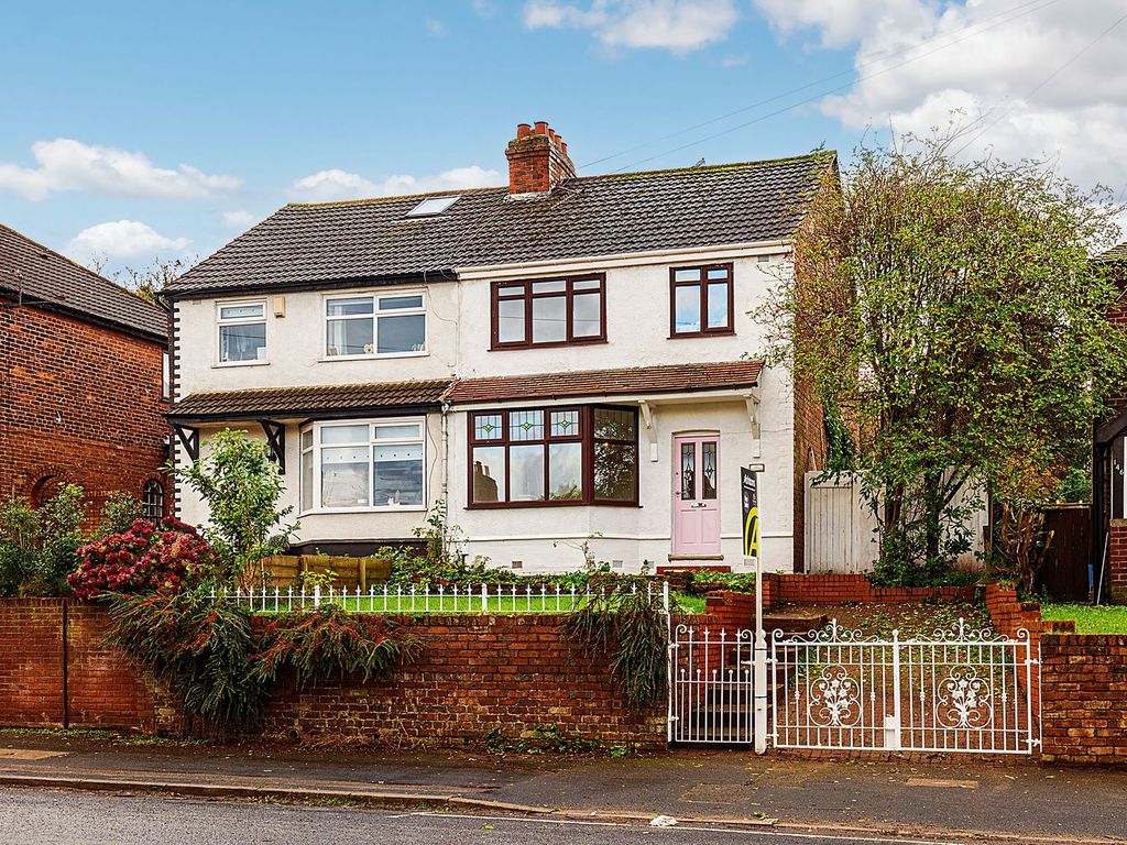 3 bed semi-detached house for sale in Halton Road, Runcorn WA7, £190,000