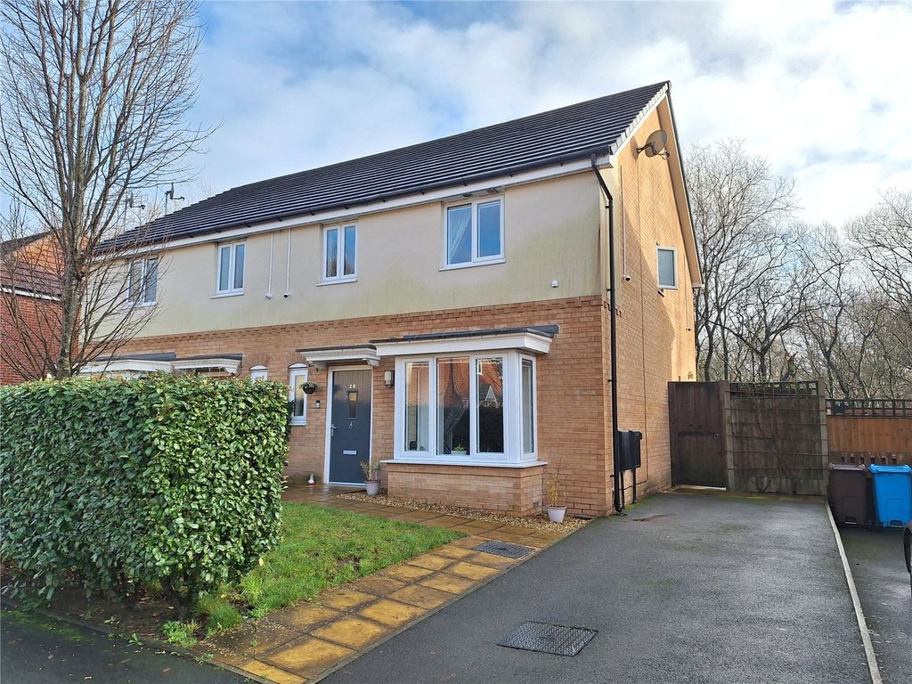 4 bed semi-detached house for sale in Walter Mills Way, Oldham, Greater Manchester OL4, £265,000
