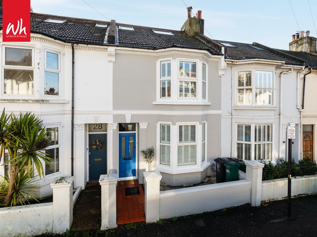 3 bed terraced house for sale in Montgomery Street, Hove BN3, £725,000
