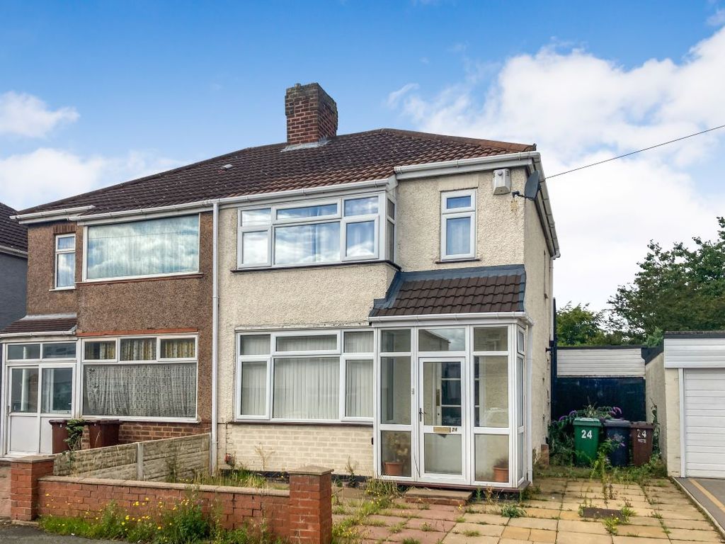 3 bed semi-detached house for sale in 24 Wolseley Road, Bilston WV14, £59,000