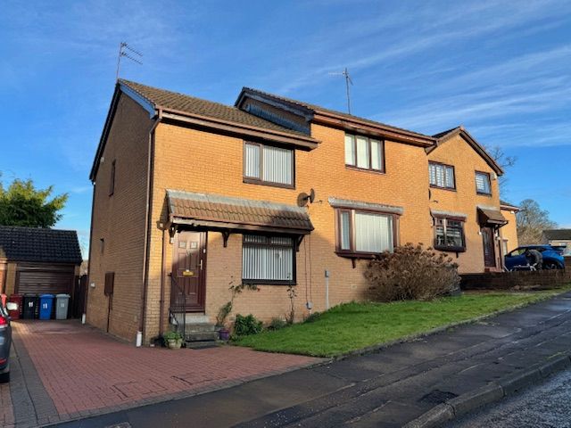 2 bed semi-detached house for sale in Menteith Drive, Rutherglen, South Lanarkshire G73, £135,000