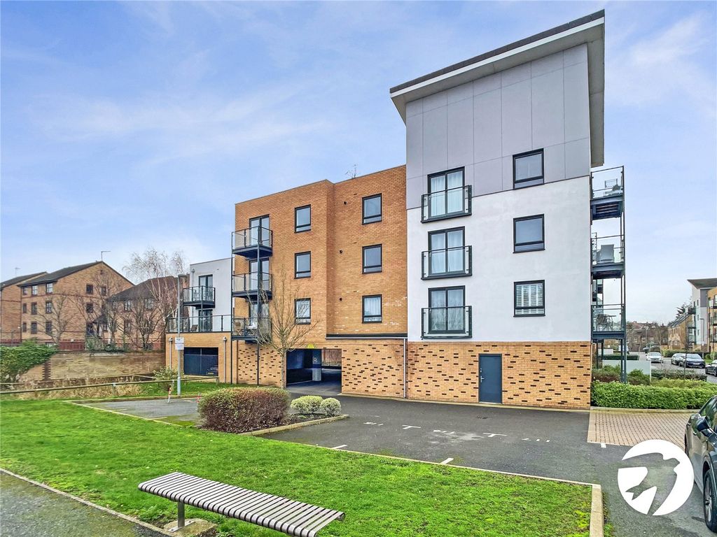 2 bed flat for sale in Creek Mill Way, Waterford Place, Dartford, Kent DA1, £280,000