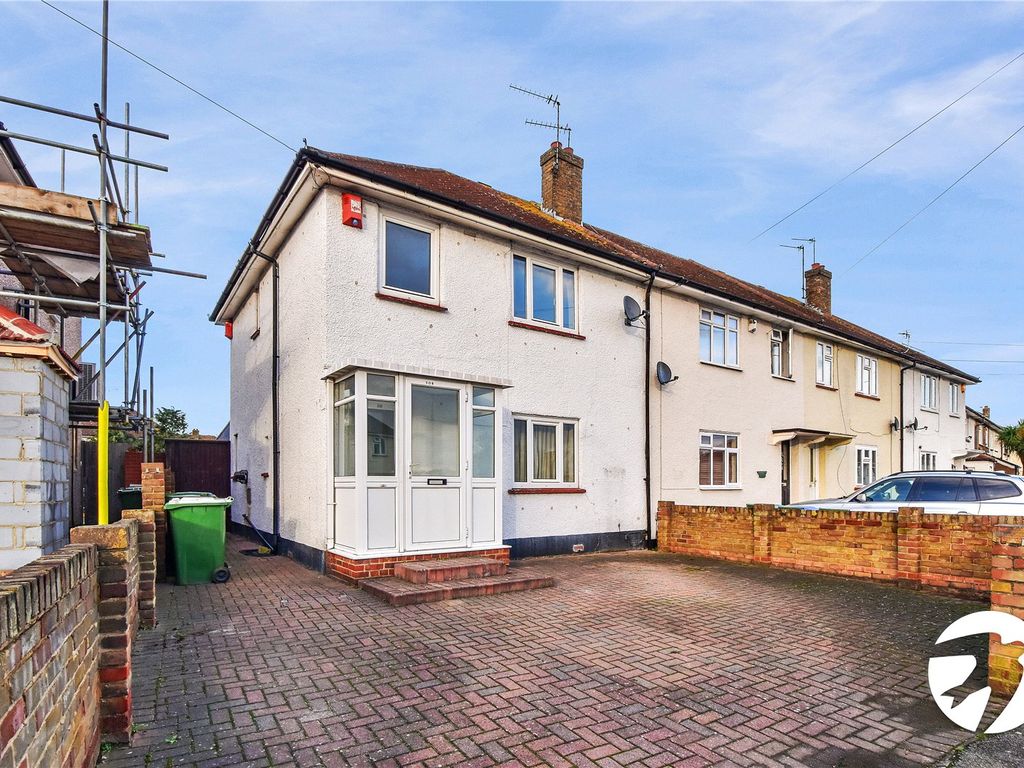 3 bed end terrace house for sale in Crayford Way, Crayford, Kent DA1, £375,000