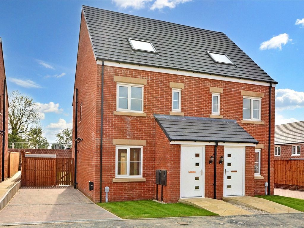 New home, 3 bed semi-detached house for sale in Plot 37, Silverwood, Silverwood, Selby Road, Garforth, Leeds LS25, £146,250