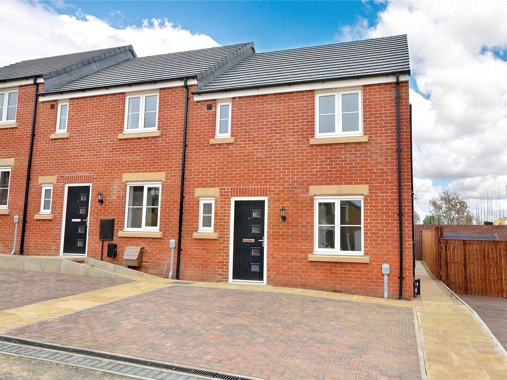New home, 3 bed end terrace house for sale in Plot 36, Silverwood, Silverwood, Selby Road, Garforth, Leeds LS25, £121,500