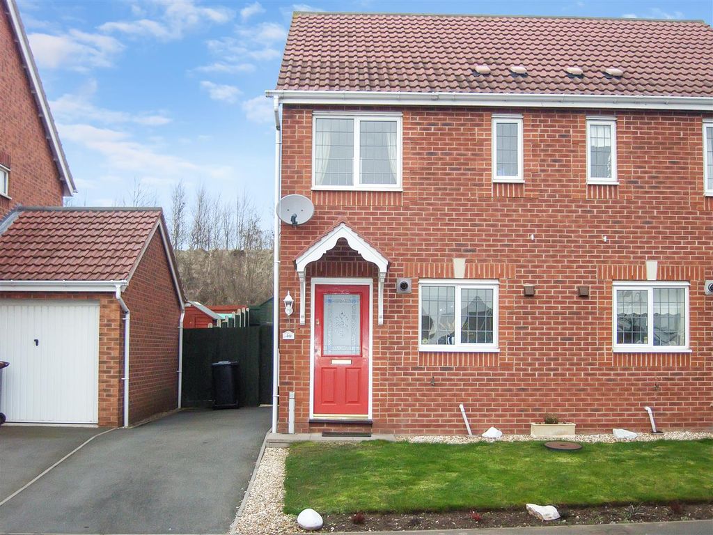 2 bed semi-detached house for sale in Amersham Way, Measham, Swadlincote DE12, £169,995