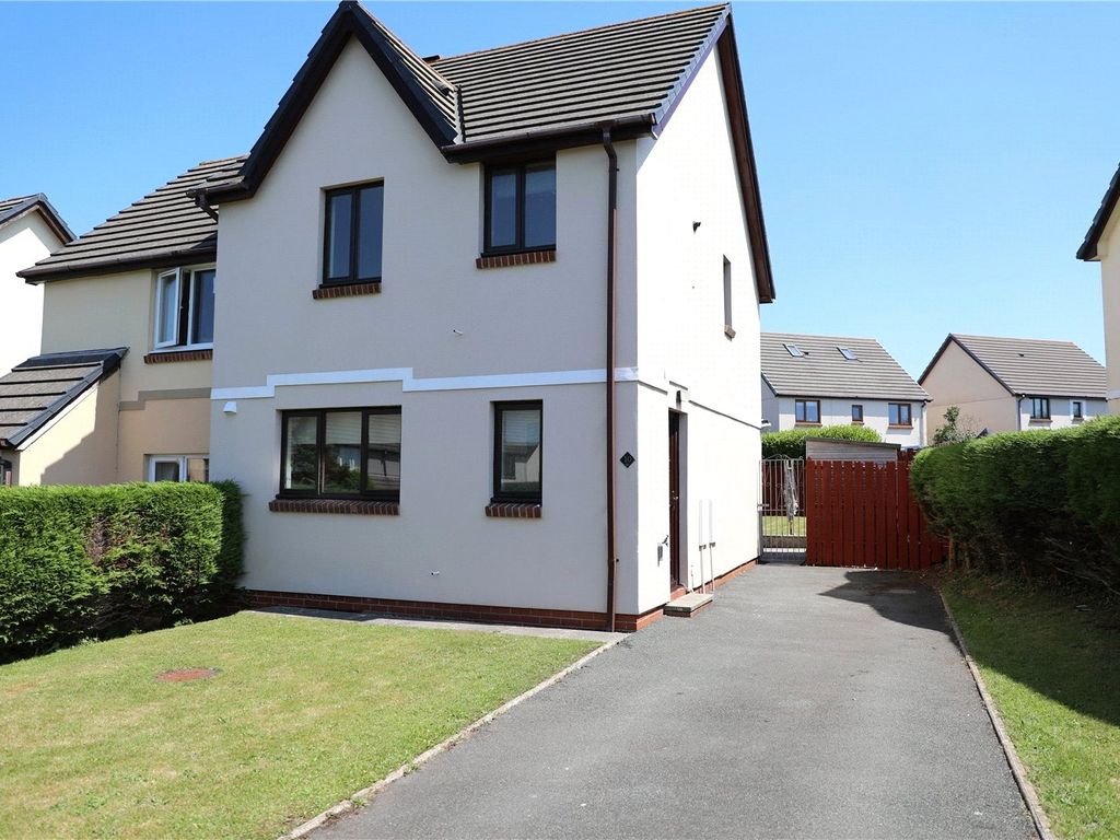 3 bed semi-detached house for sale in Honeyborough Grove, Neyland, Milford Haven SA73, £185,000