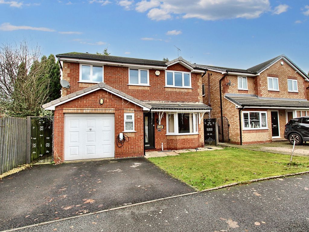 4 bed detached house for sale in Tanfield Drive, Radcliffe M26, £385,000
