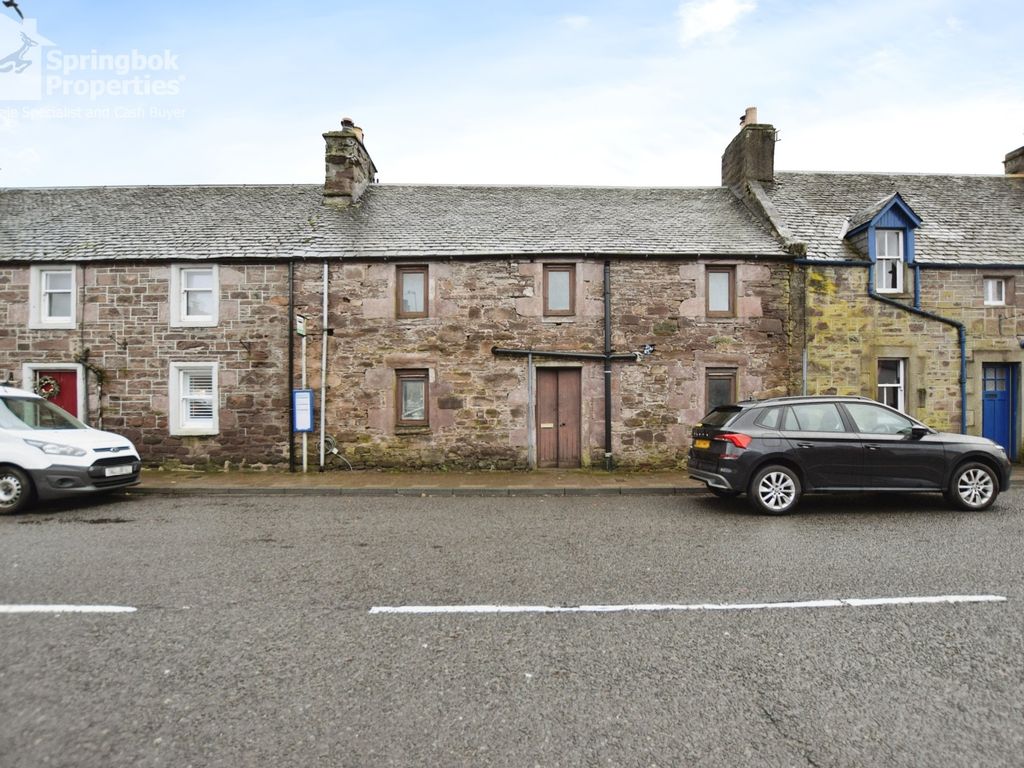2 bed terraced house for sale in Drummond Street, Muthill, Crieff, Perthshire PH5, £130,000