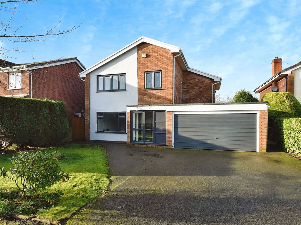 4 bed detached house for sale in Tudor Way, Nantwich, Cheshire CW5, £535,000