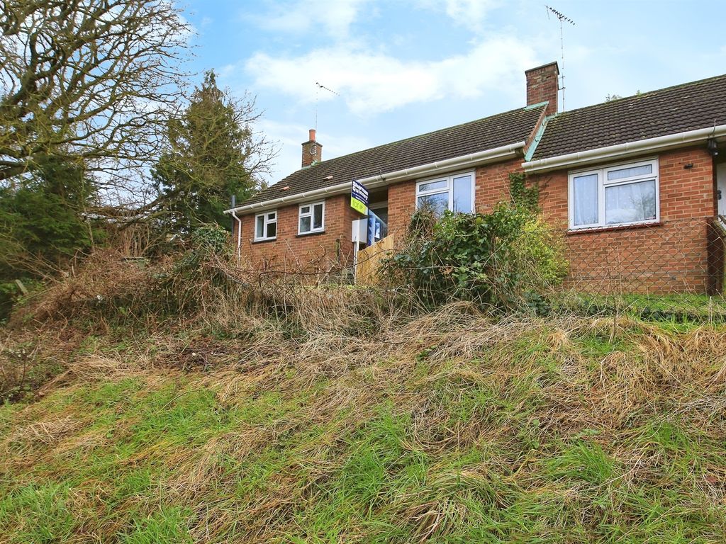 2 bed semi-detached bungalow for sale in Gains Lane, Great Gidding, Huntingdon PE28, £230,000