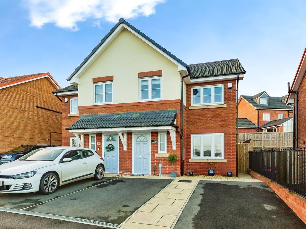 3 bed semi-detached house for sale in Rockingham Avenue, Thorpe Hesley, Rotherham S61, £216,000