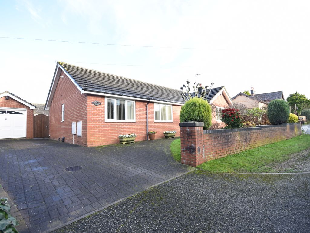 3 bed detached bungalow for sale in Back Lane, Nomans Heath, Malpas SY14, £350,000