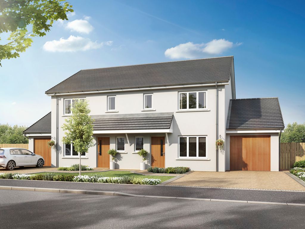 New home, 3 bed semi-detached house for sale in Home 102, Parkfield - Reayrt Mie, Ballasalla IM9, £394,950