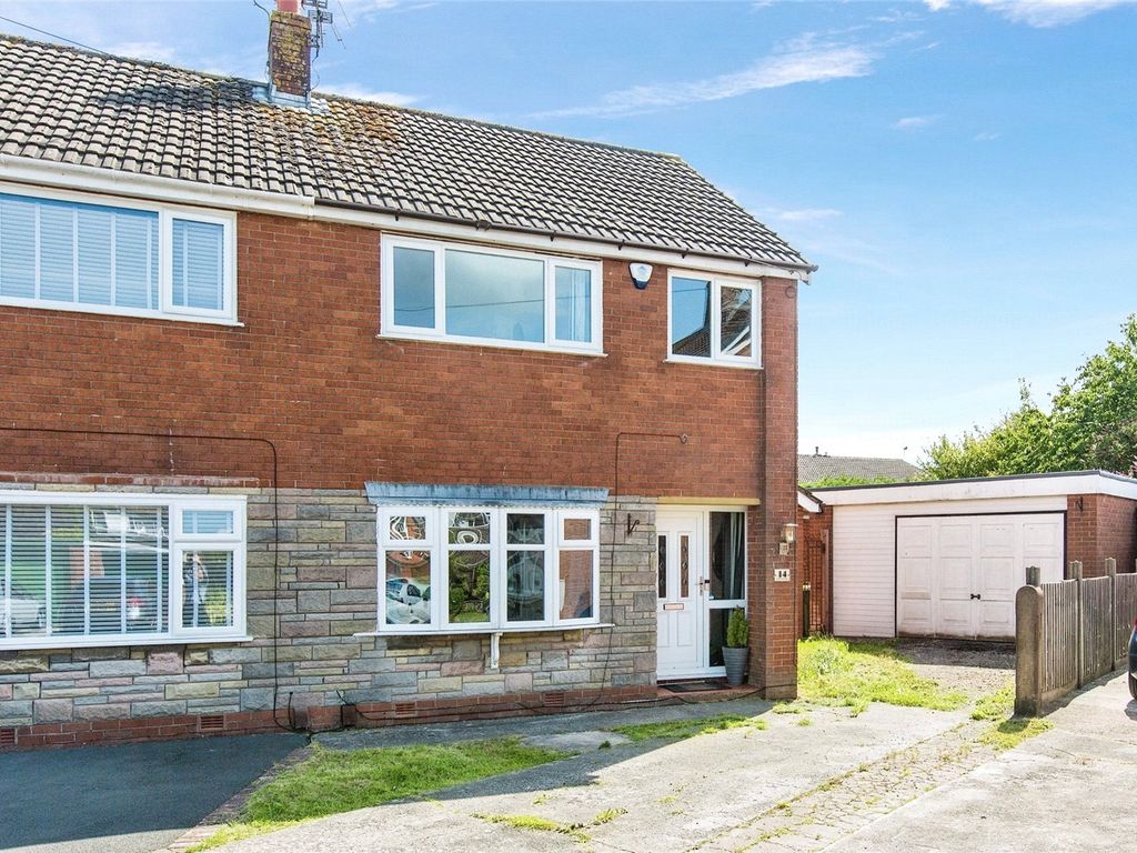 4 bed semi-detached house for sale in Sandwick Close, Fulwood, Preston, Lancashire PR2, £250,000