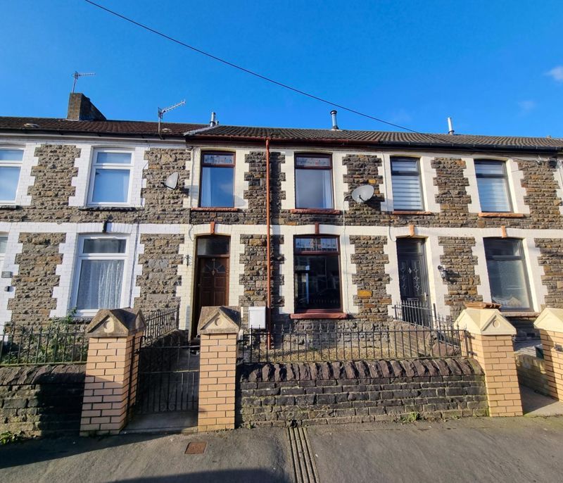 3 bed terraced house for sale in Wingfield Crescent, Llanbradach, Caerphilly CF83, £155,000