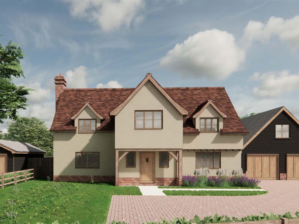 New home, 5 bed detached house for sale in Stortford Road, Clavering, Saffron Walden CB11, £1,195,000