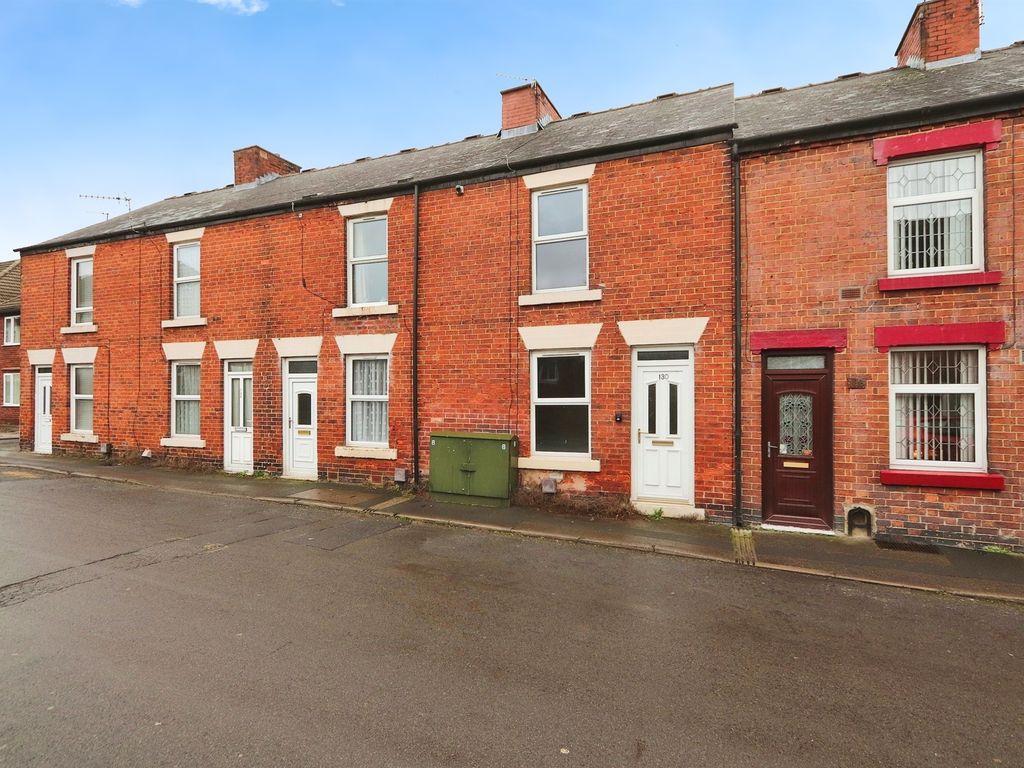 2 bed terraced house for sale in South Street North, New Whittington, Chesterfield S43, £85,000