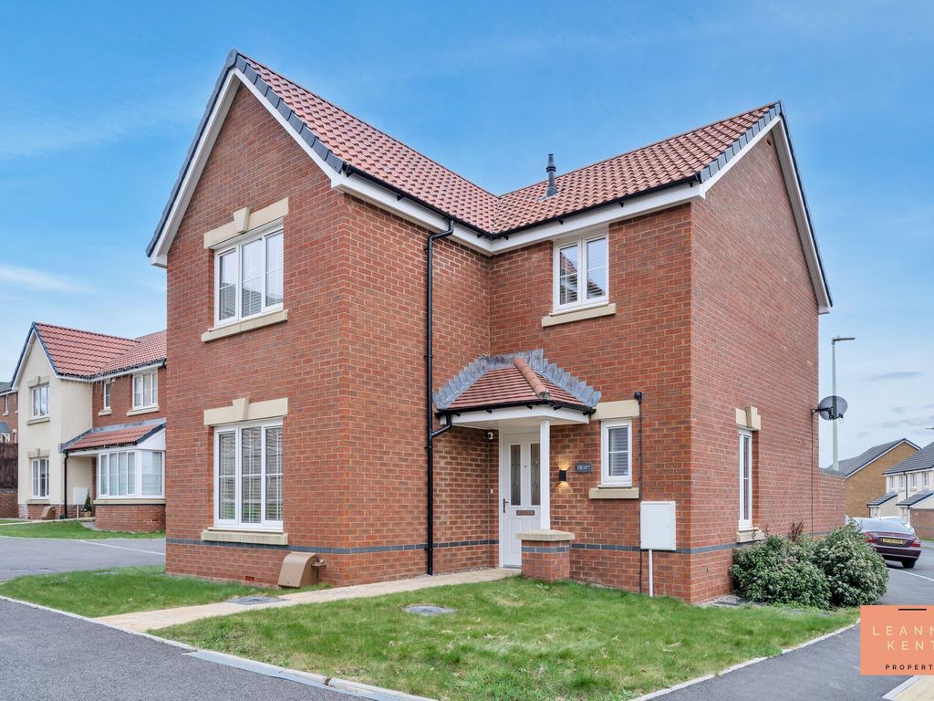 4 bed detached house for sale in Stone Field Road, Bedwas CF83, £360,000