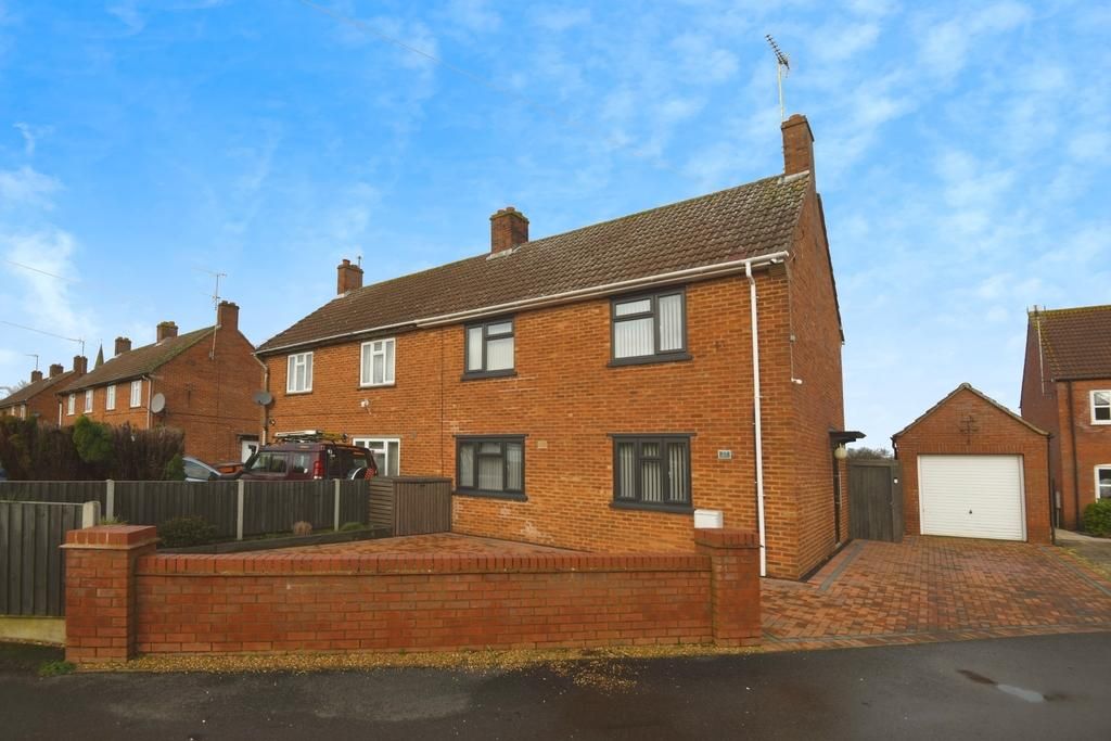 3 bed semi-detached house for sale in Church Road, Friday Bridge, Wisbech PE14, £250,000