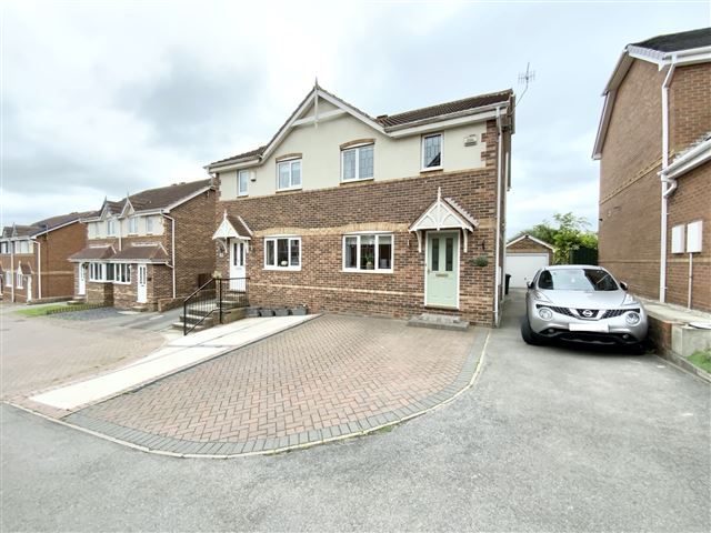 3 bed semi-detached house for sale in Olivers Way, Catcliffe, Rotherham S60, £210,000