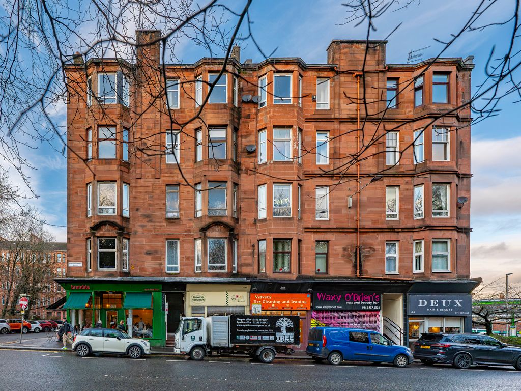 1 bed flat for sale in Pollokshaws Road, Glasgow G41, £145,000